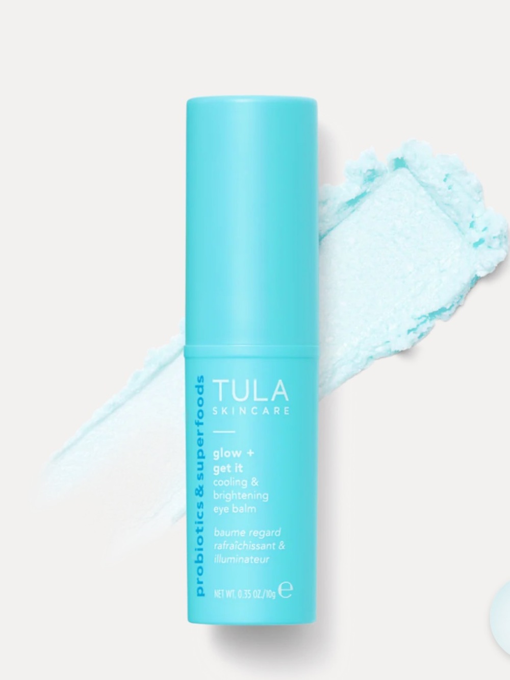 Tula Skincare Glow + Get It Eye Balm - Turquoise Blue